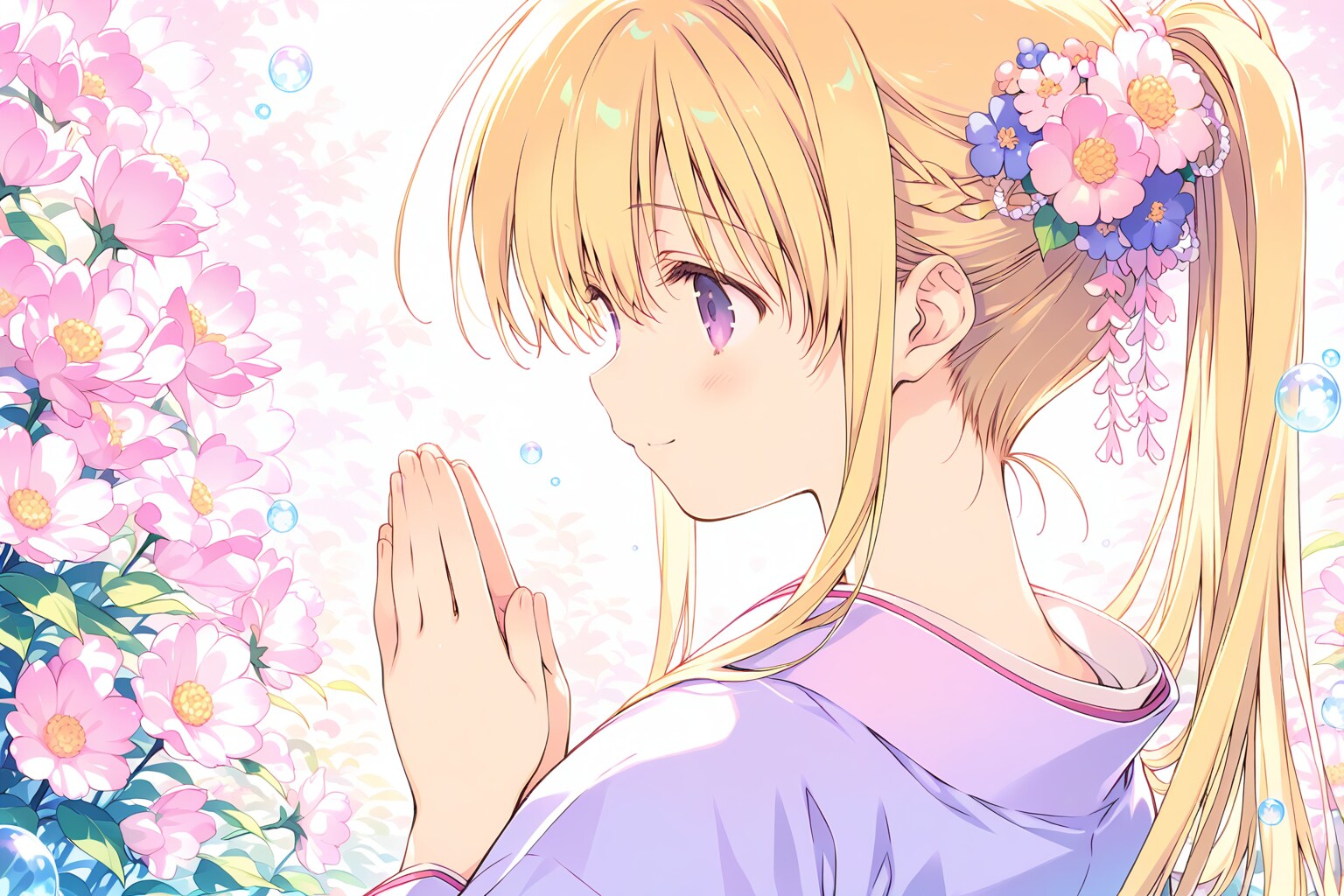 ポニテはうなじで勝負 | の人気AIイラスト・グラビア