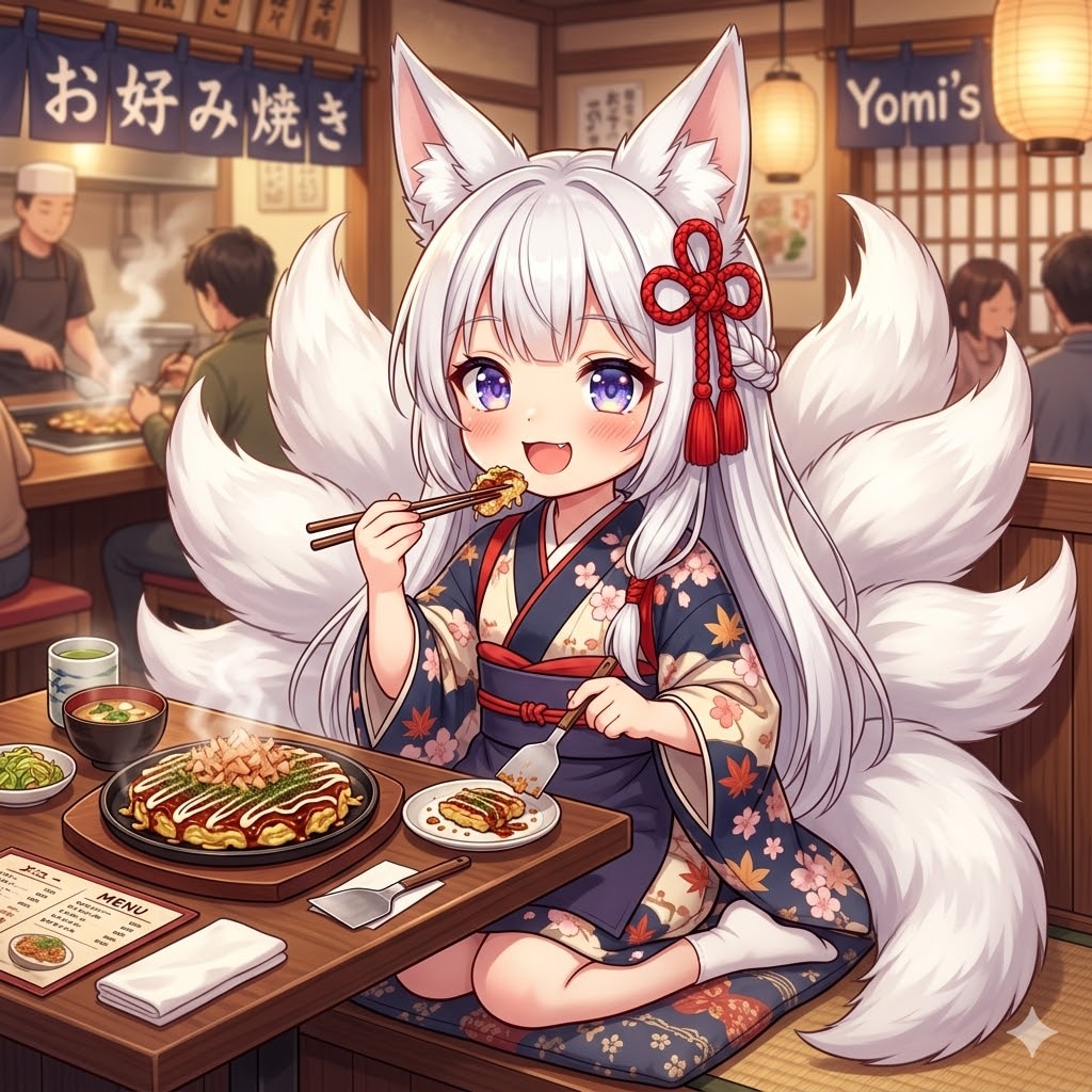 今日のお昼はお好み焼きです | の人気AIイラスト・グラビア