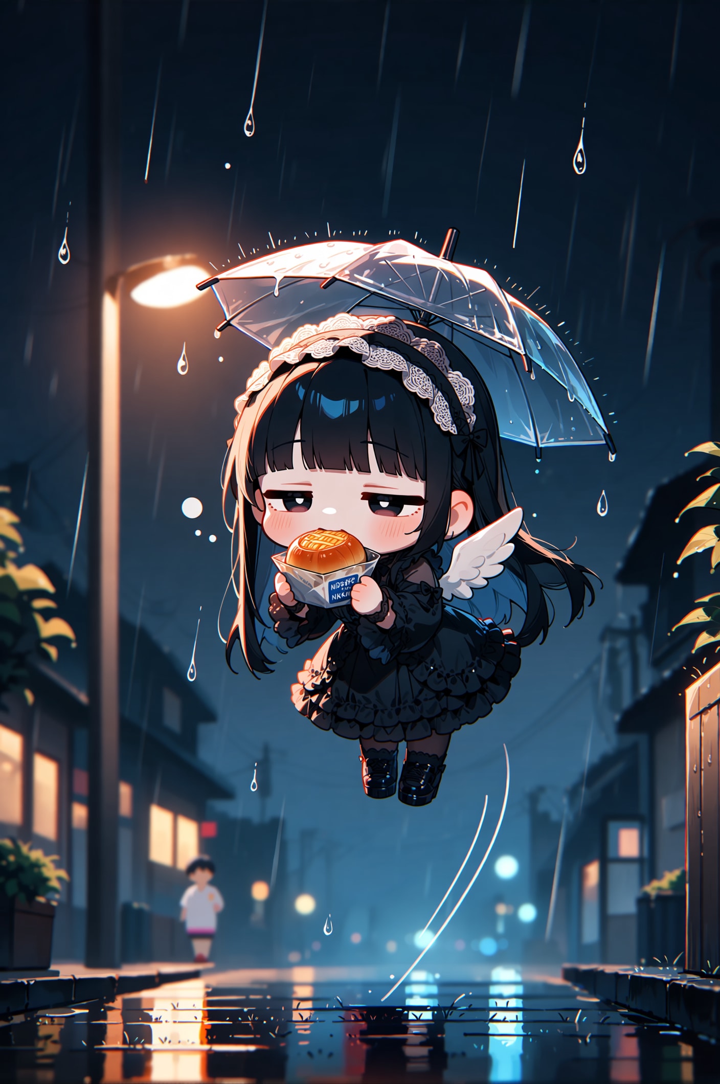 雨のゴスロリ | の人気AIイラスト・グラビア