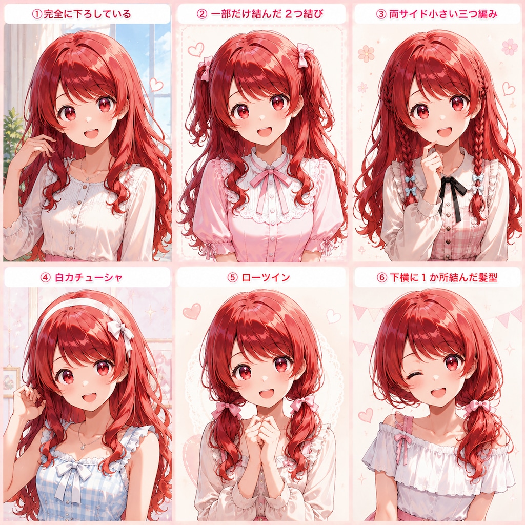 ミオの髪コレ🎀