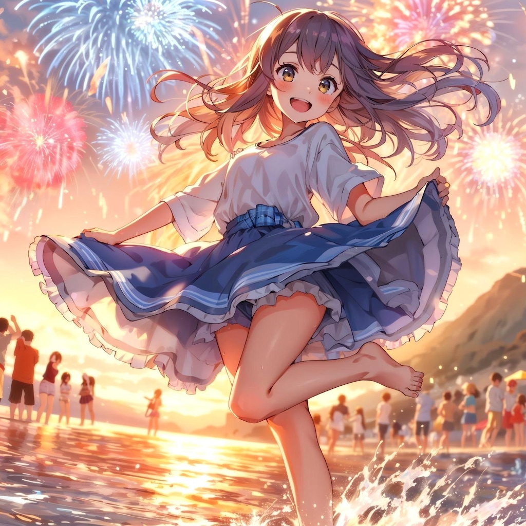 君と見た花火は