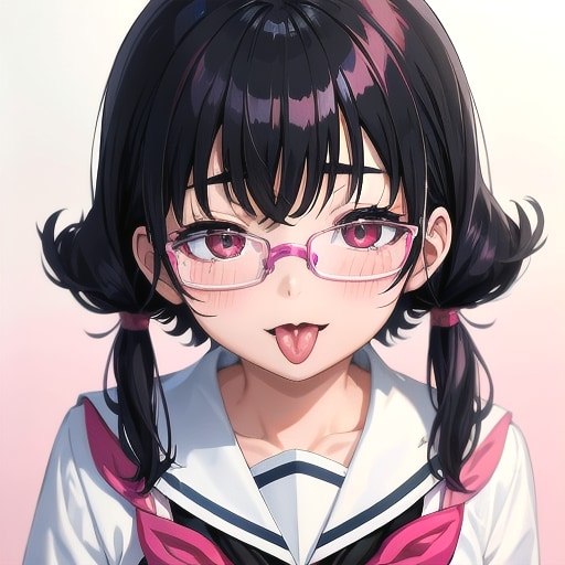 少女舌だし | の人気AIイラスト・グラビア