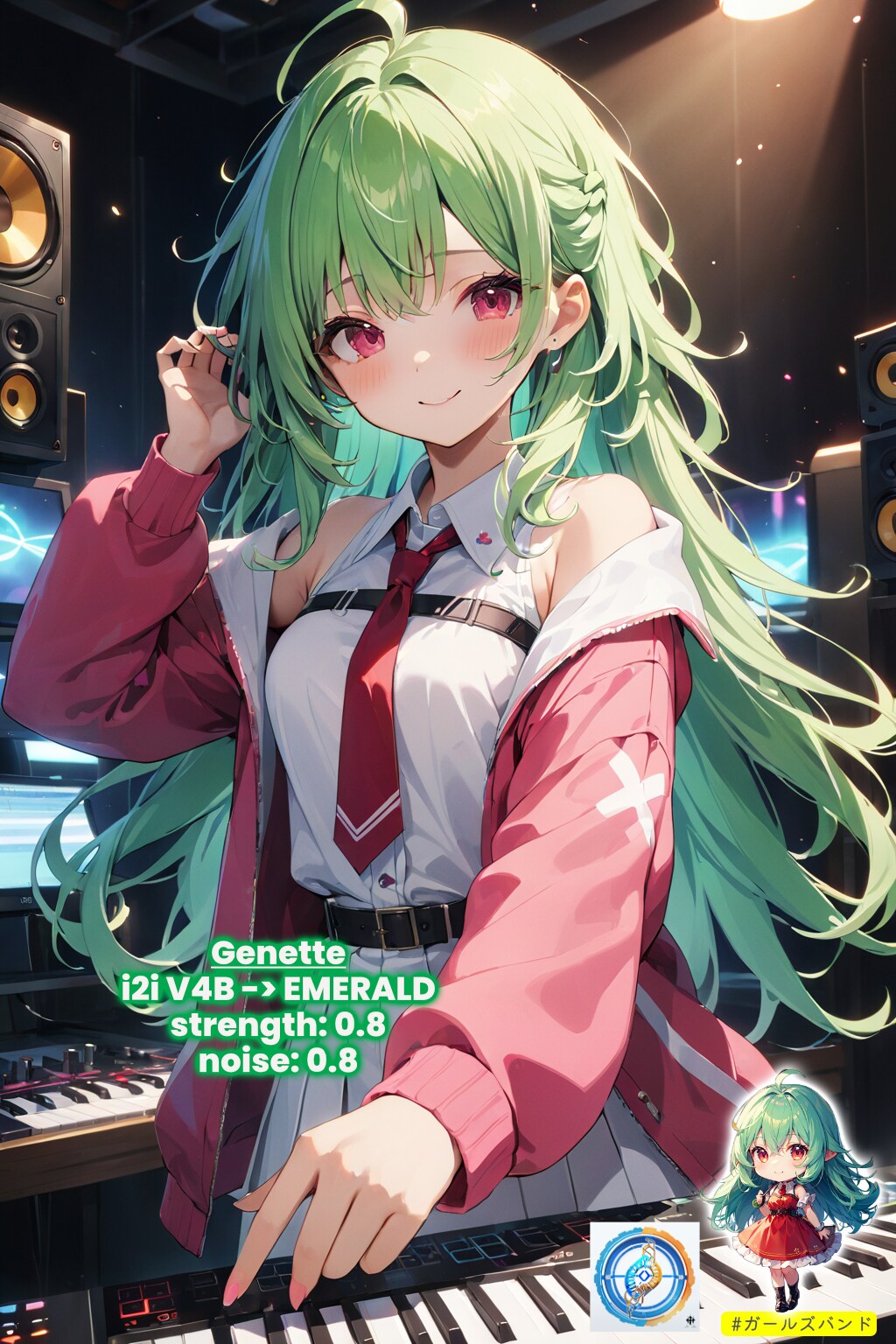 キーボードの練習 (楽器とi2i検証)