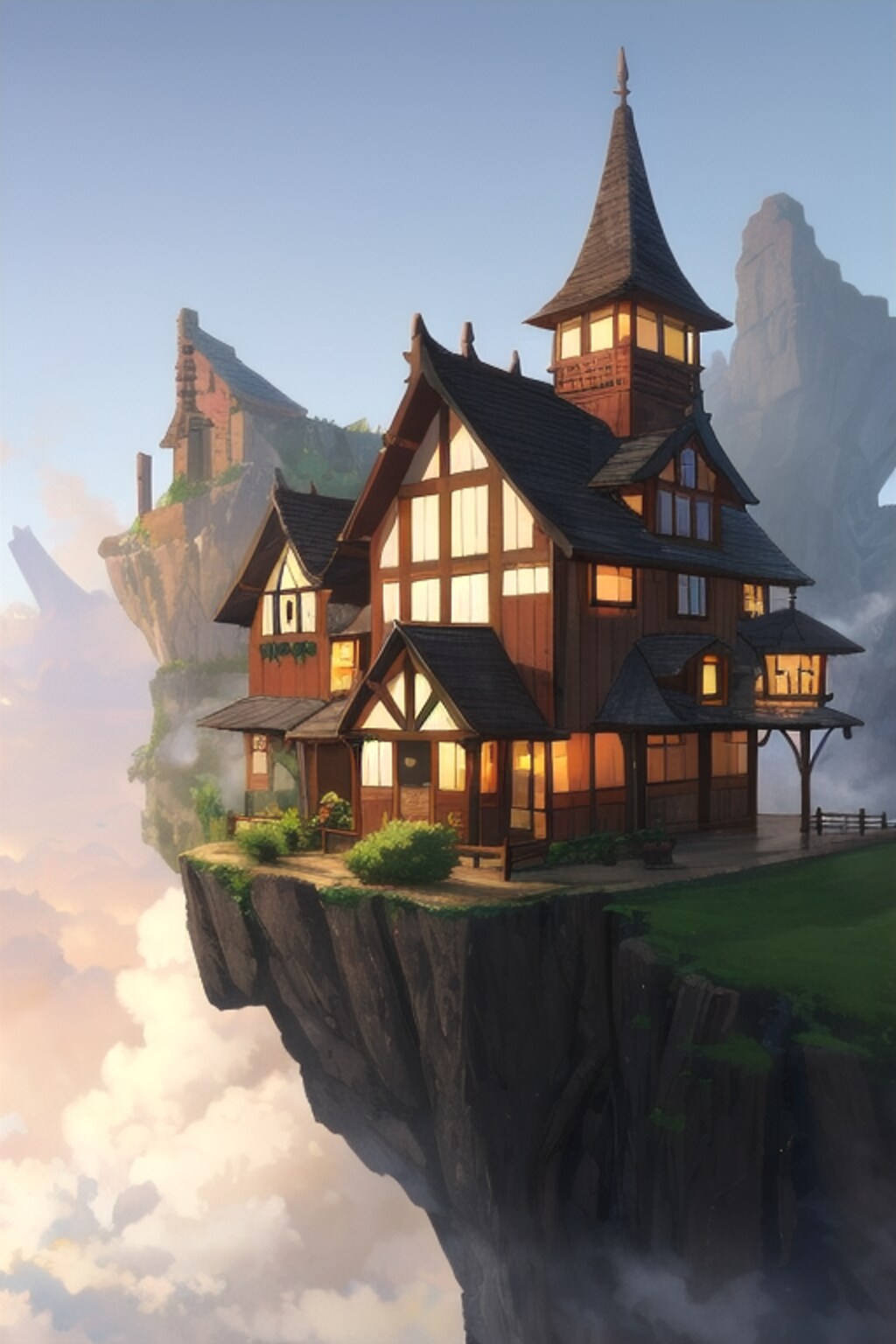 霧の高みの不思議な家