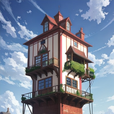 霧の高みの不思議な家