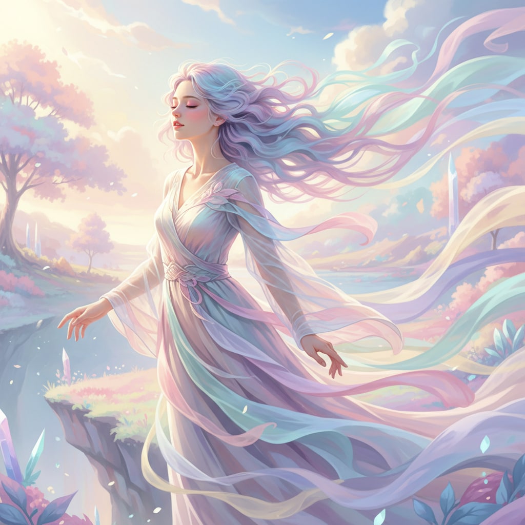 ラベンダーの風 | の人気AIイラスト・グラビア