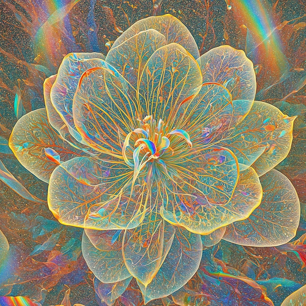 生命感あふれる意思を持つ花