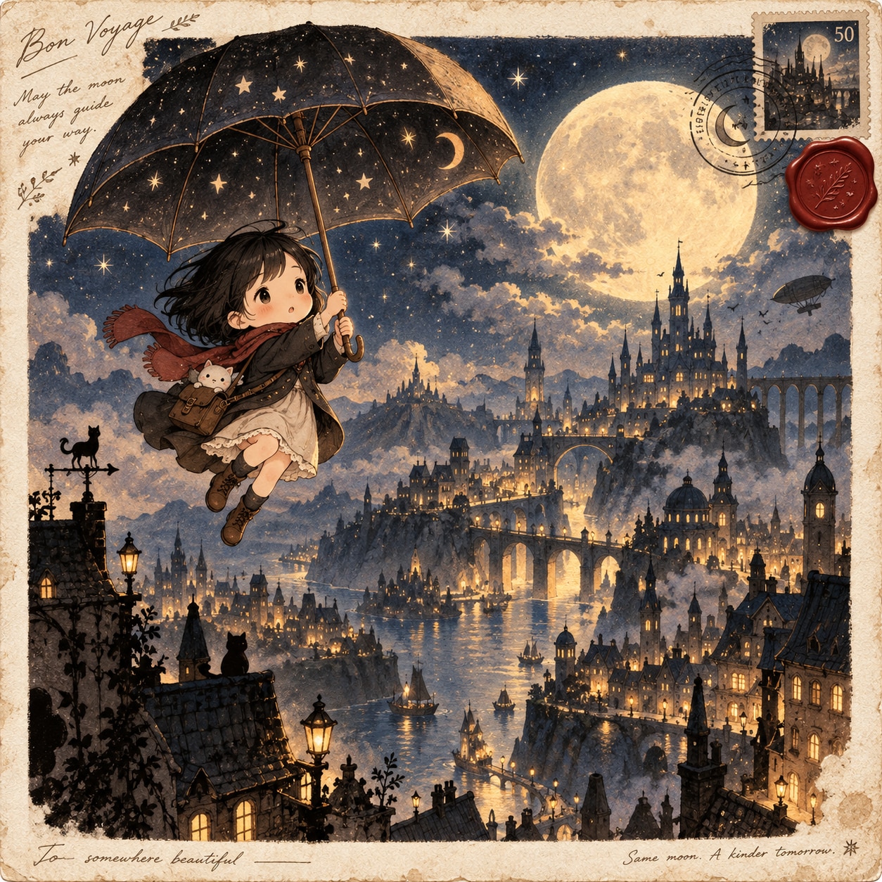 空中散歩23 | の人気AIイラスト・グラビア