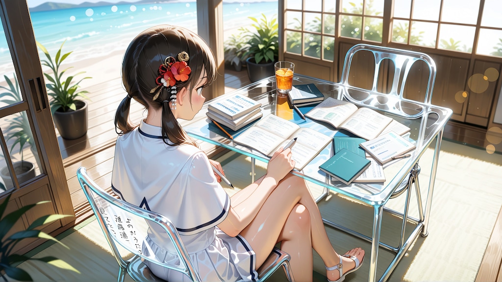 夏休みの宿題 3