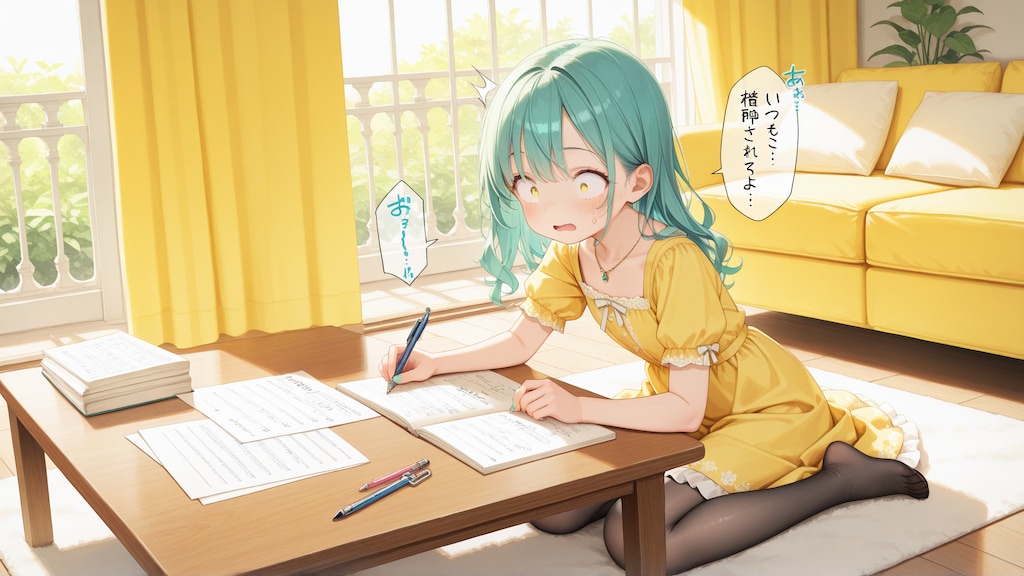 夏休みの宿題 3