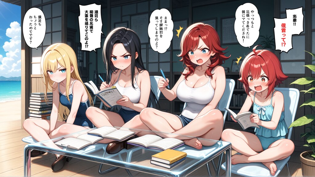 夏休みの宿題 3