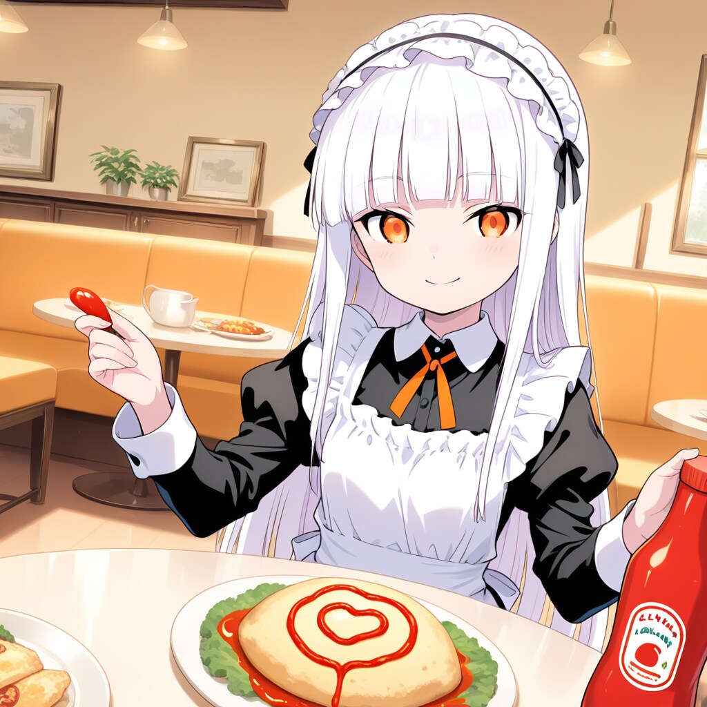 メイドなうちの子 | の人気AIイラスト・グラビア