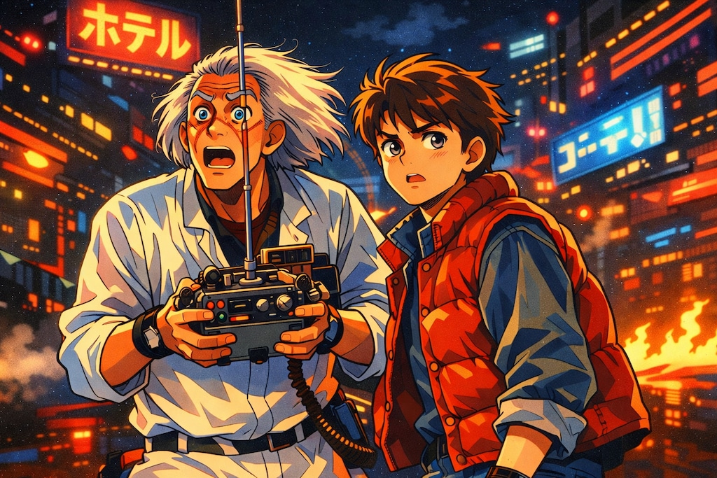 1985年の天才科学者とイケメン高校生