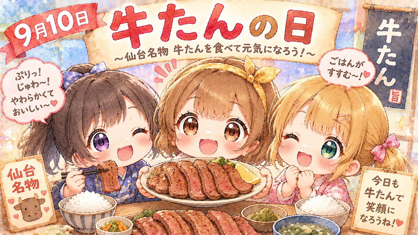 【20260910】今日の記念日 | の人気AIイラスト・グラビア
