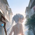 買い物中(服が溶けるアレ) 3枚目