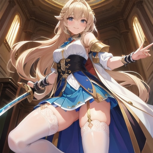宮殿の女騎士様