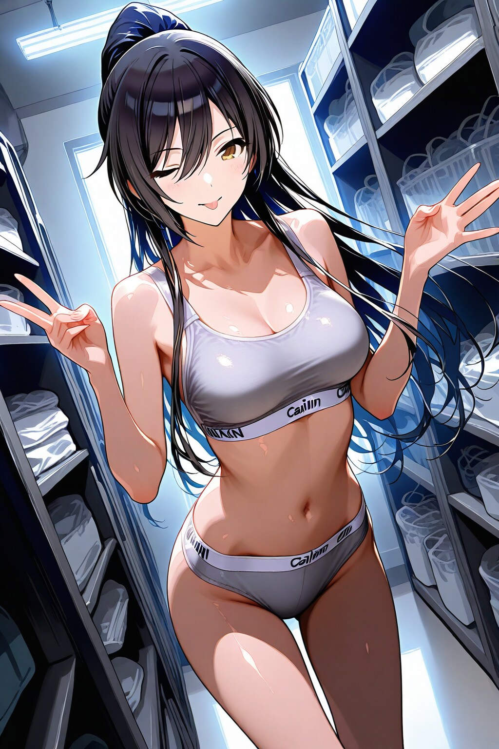 ランジェリーシリーズ　ー白瀬咲夜　カルバンクライン Ver. ー