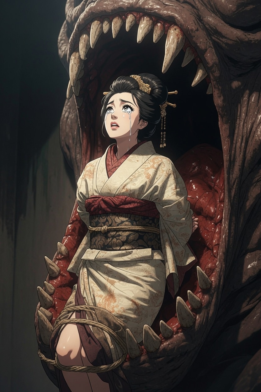 生贄に捧げられる女の子たち⑥