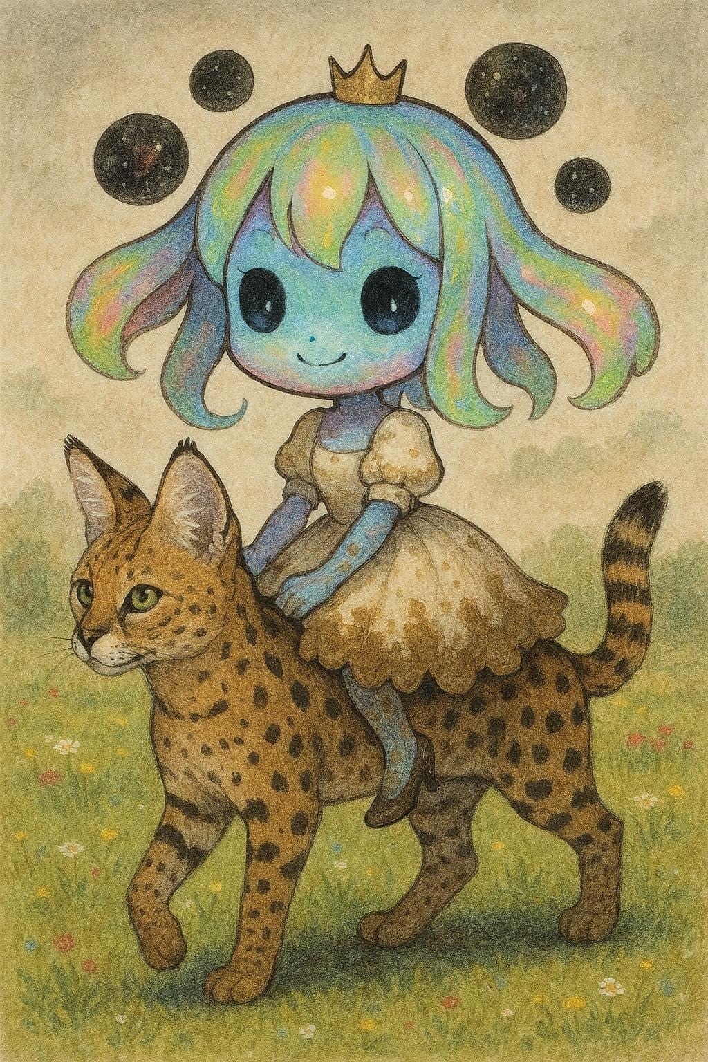 猫と遊んでるだけですよ