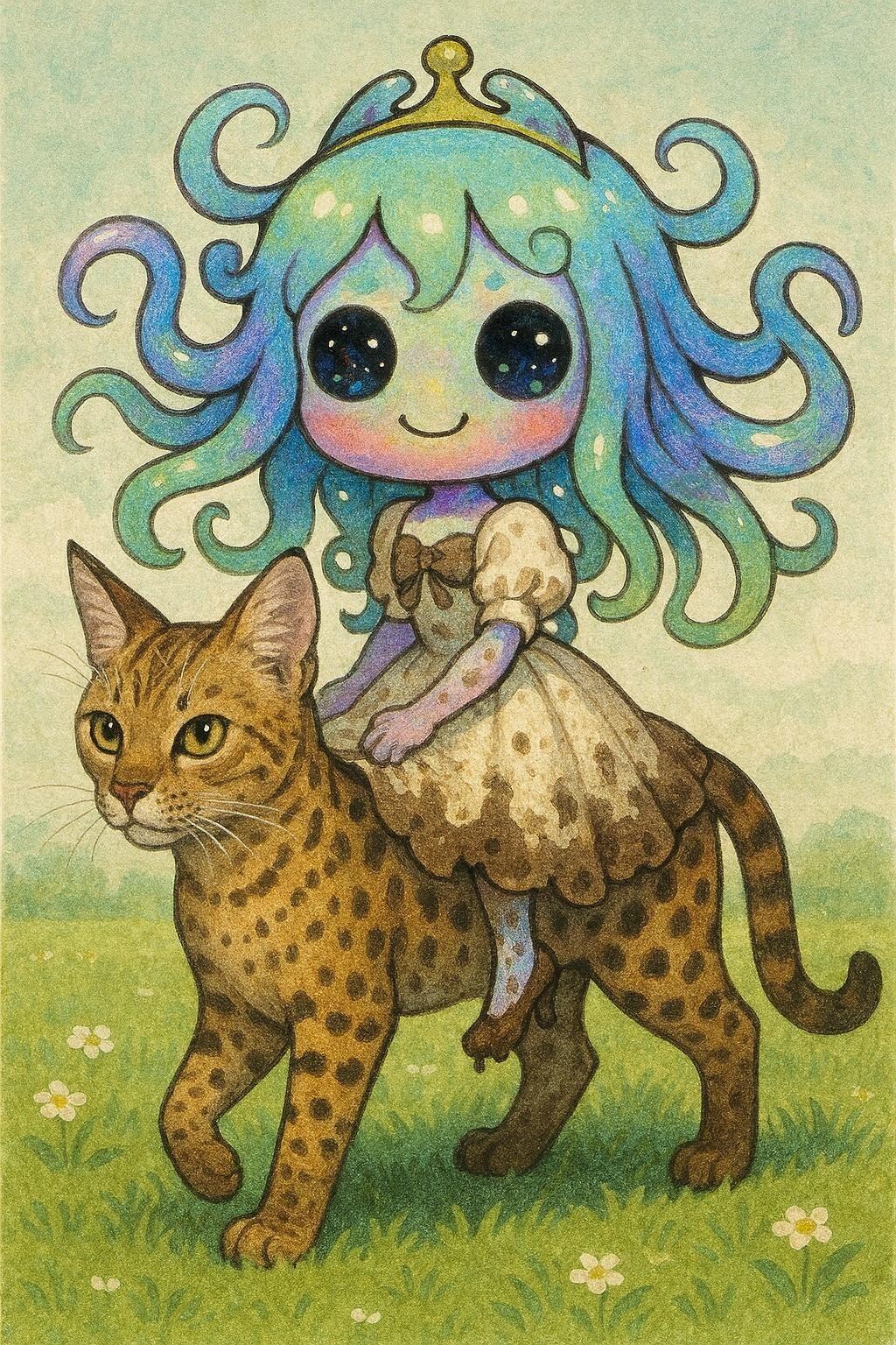 猫と遊んでるだけですよ