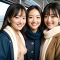 罰ゲーム 電車露出 2枚目