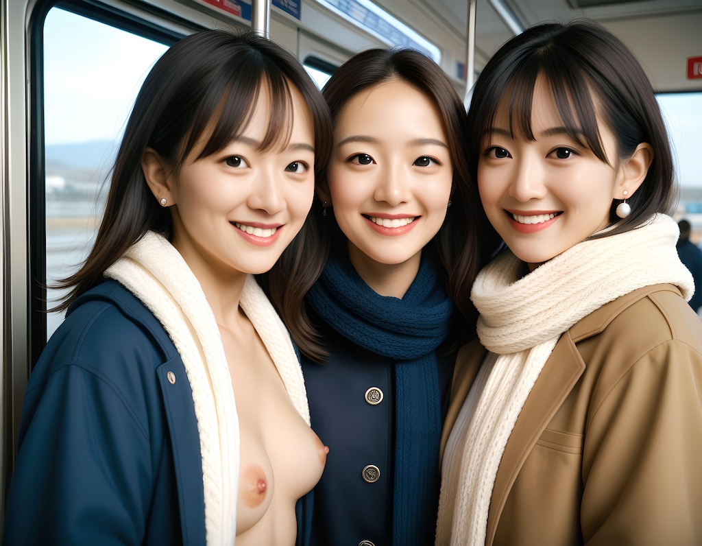 罰ゲーム 電車露出