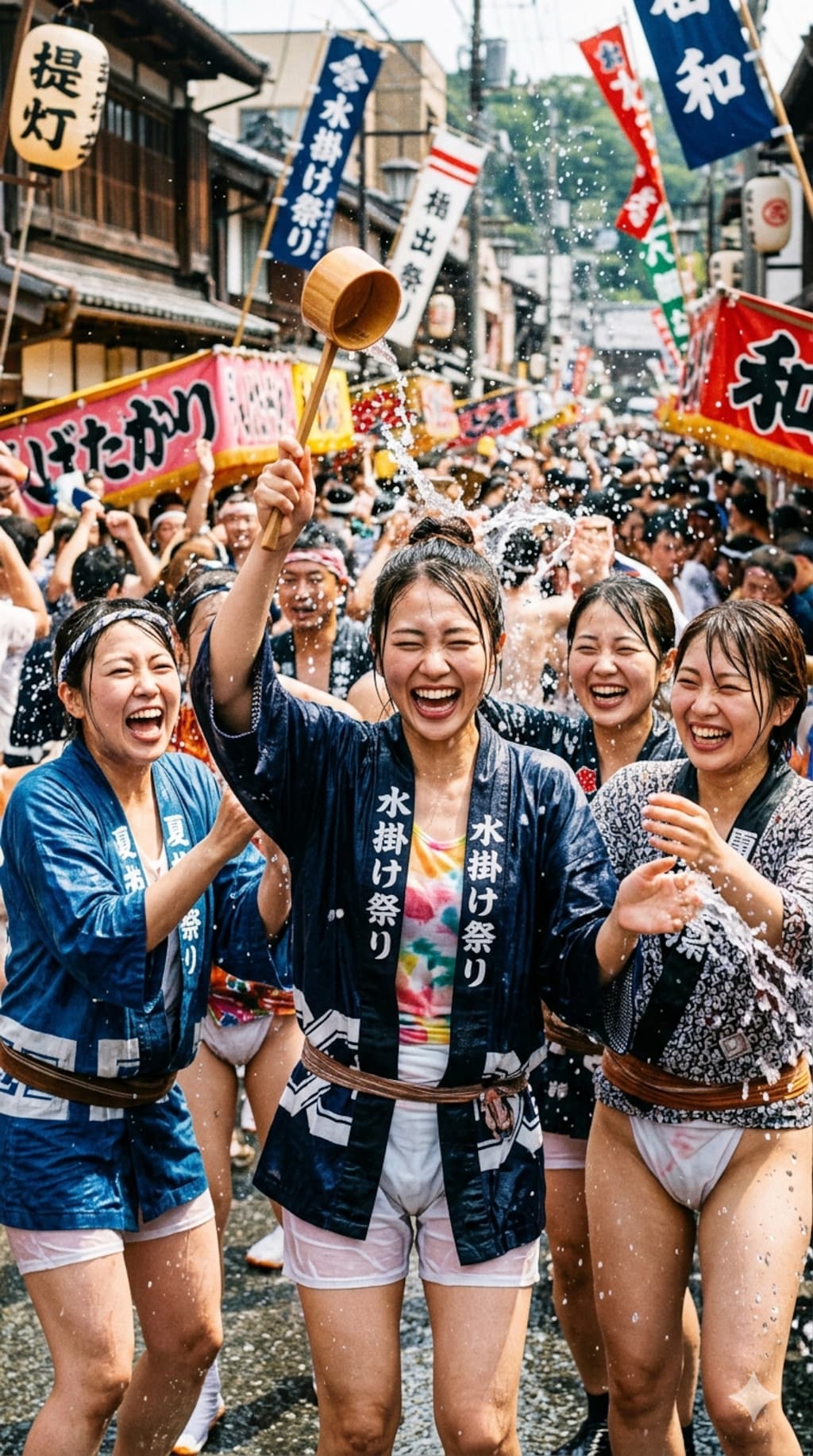 フンドシ水かけ祭り