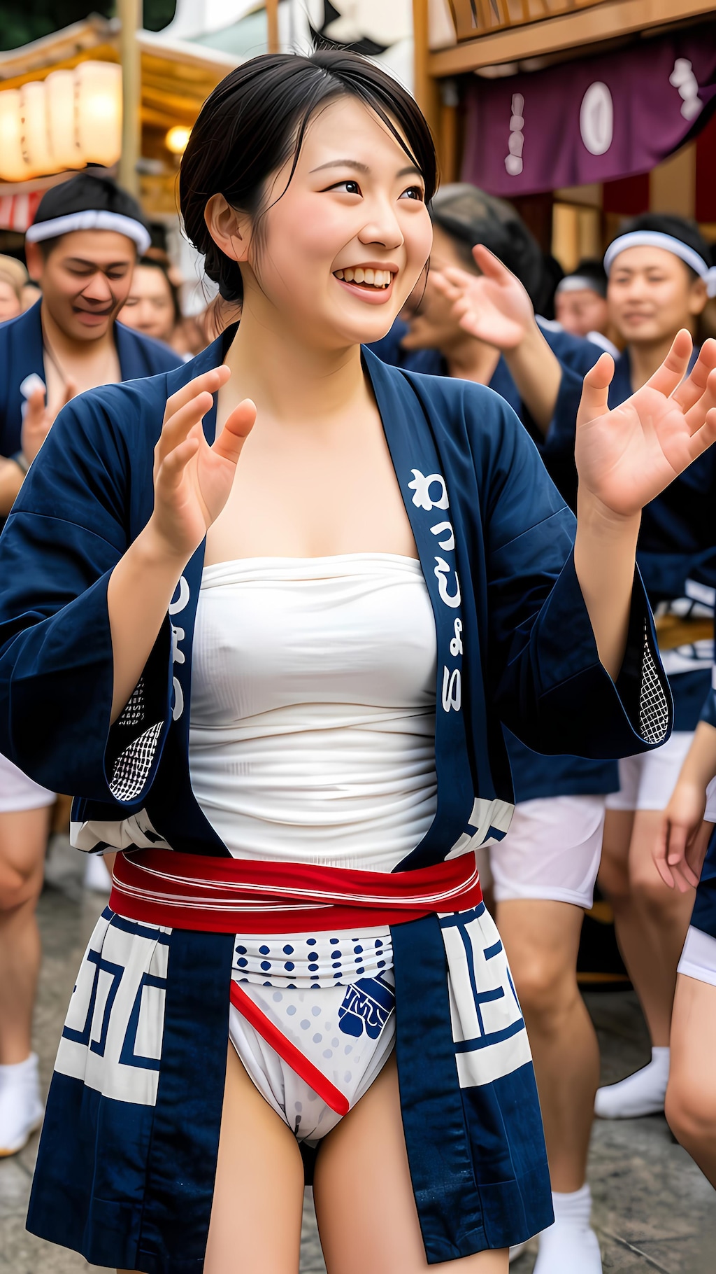 フンドシ水かけ祭り