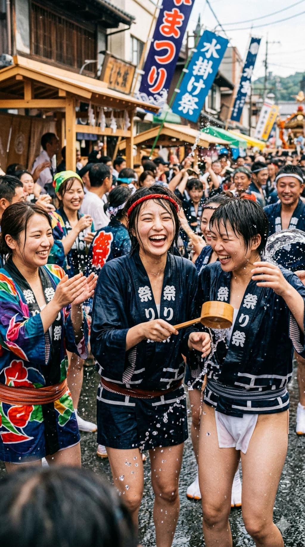 フンドシ水かけ祭り