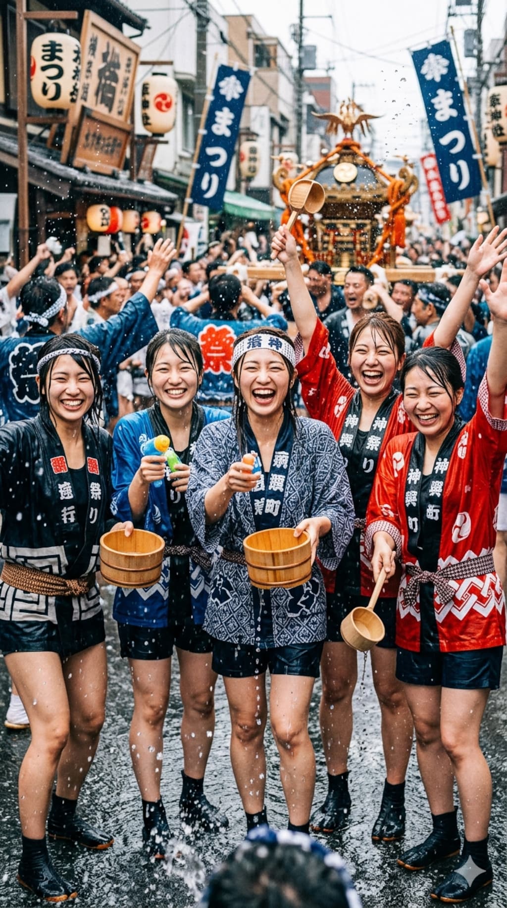 フンドシ水かけ祭り