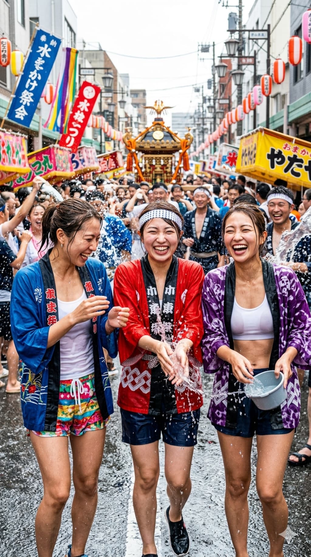 フンドシ水かけ祭り