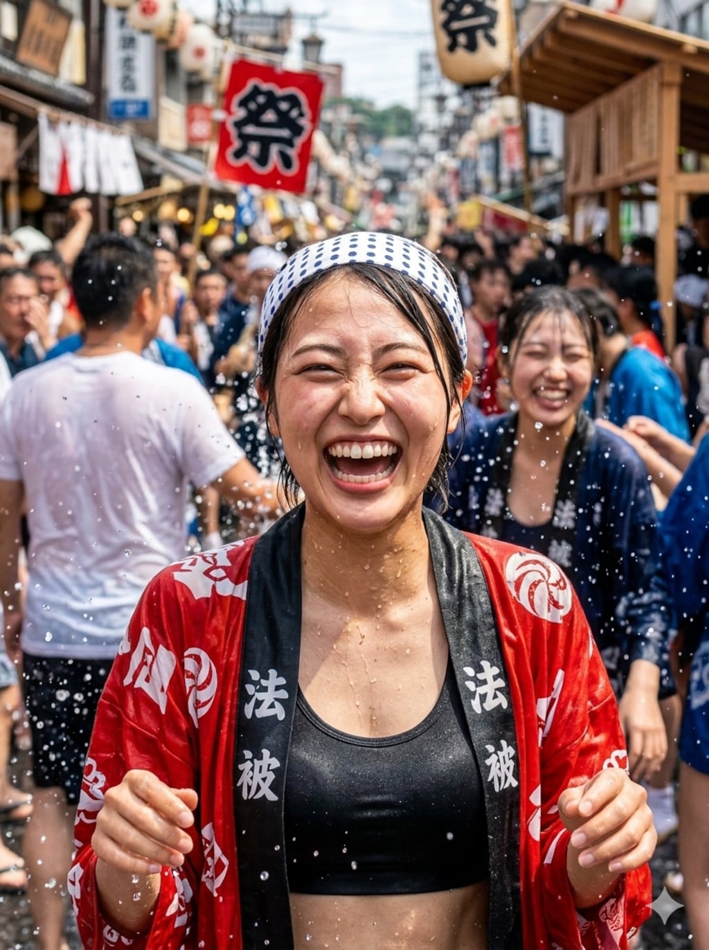 フンドシ水かけ祭り