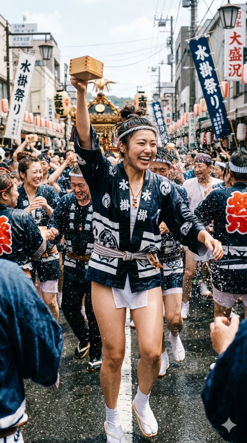 フンドシ水かけ祭り