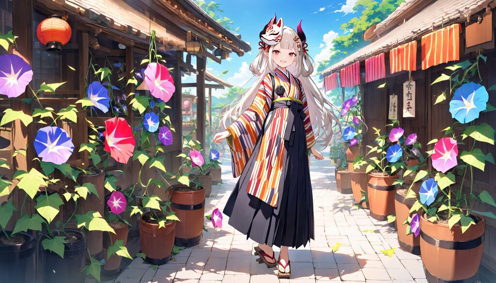 朝顔 - 奈羅花 / にじさんじ