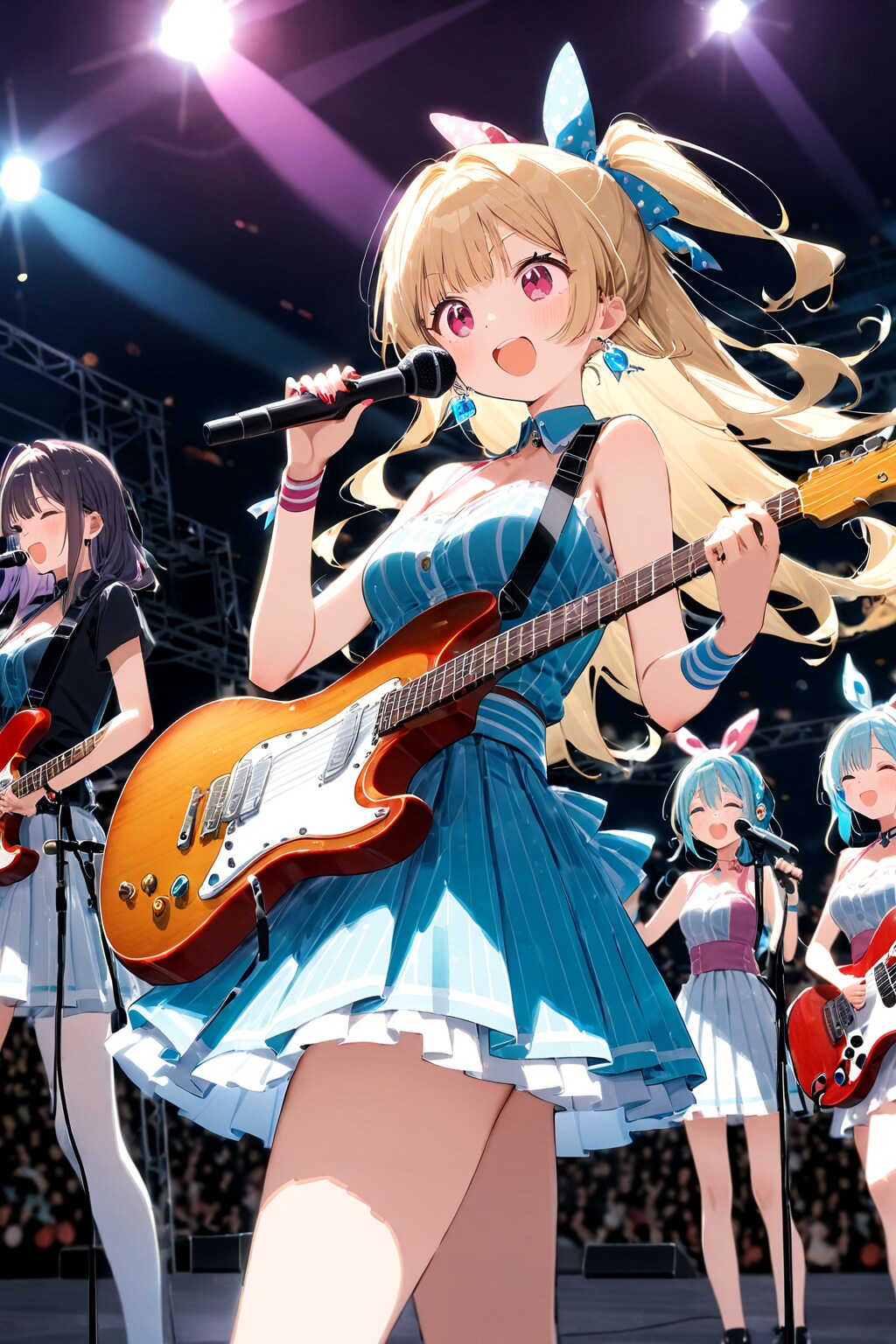 ガールズバンドのMC | の人気AIイラスト・グラビア