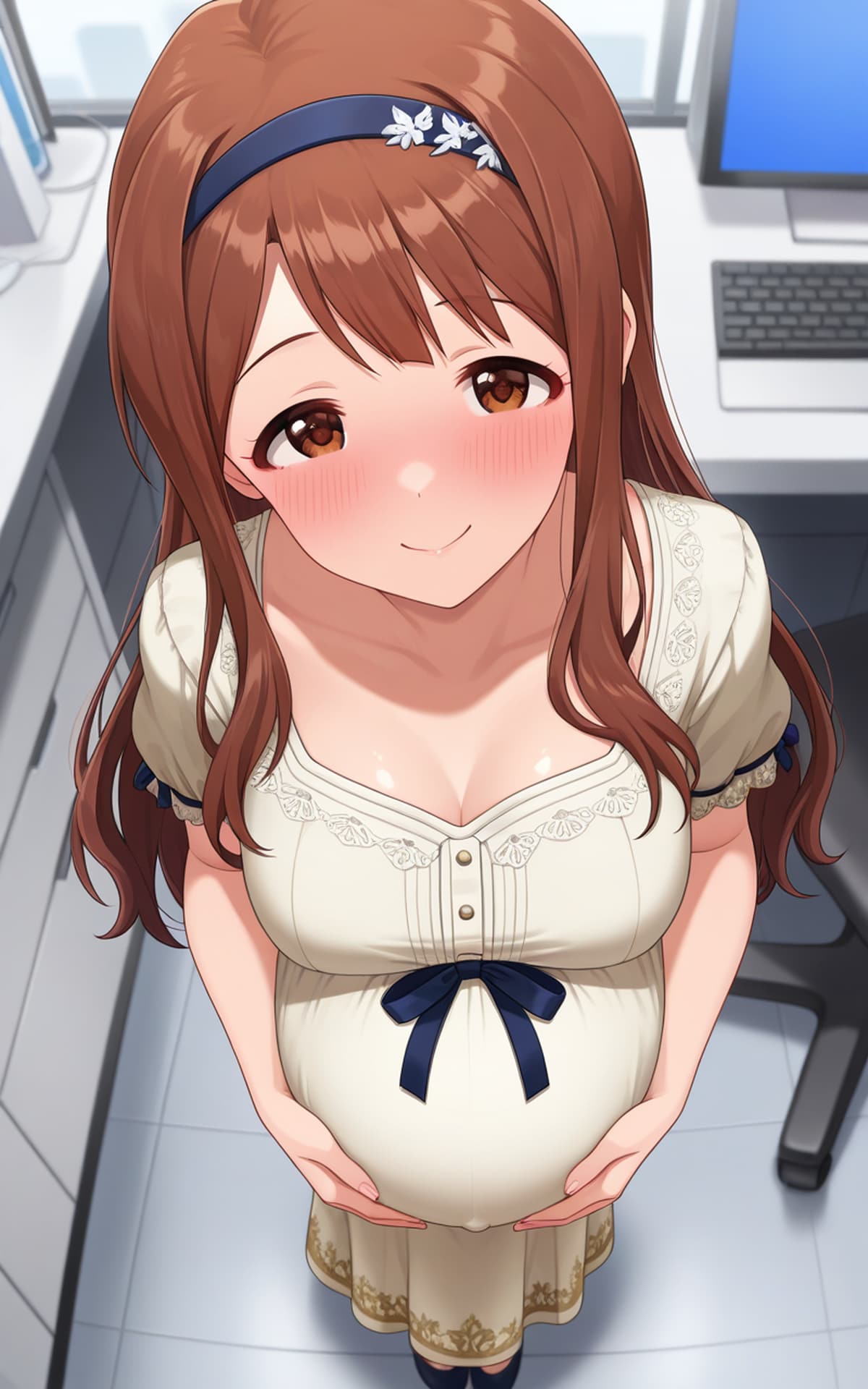 【田中琴葉】俺に妊娠報告 | の人気AIイラスト・グラビア