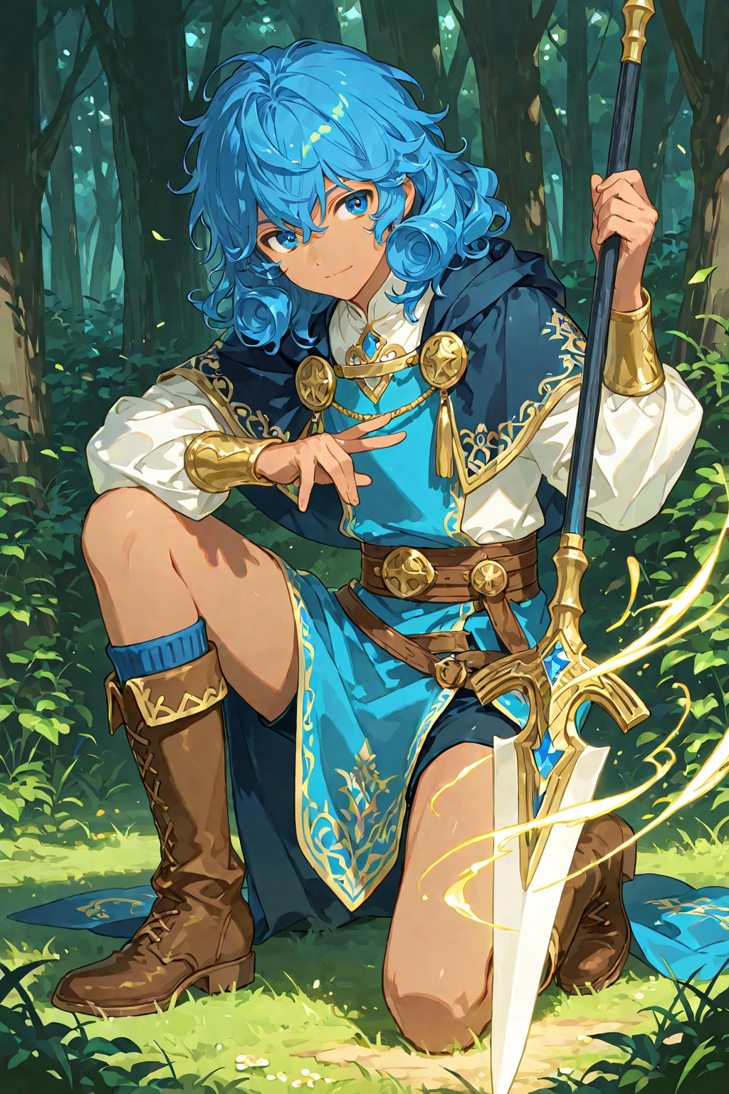 青の公子と旅の幕間 -巡礼騎士シリーズ-