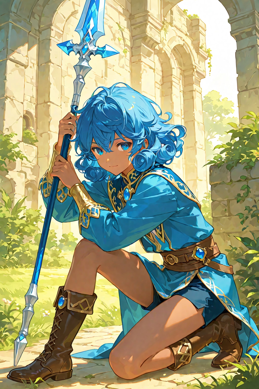 青の公子と旅の幕間 -巡礼騎士シリーズ-