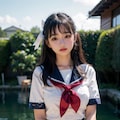 制服女子（セーラー服） 2枚目