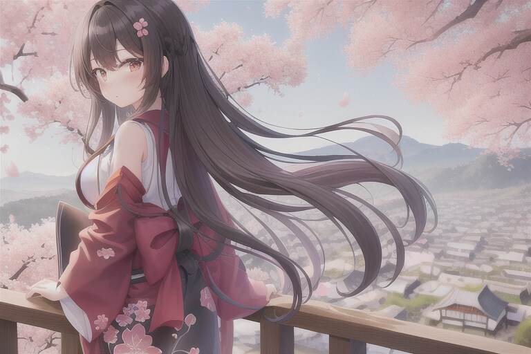 桜吹雪