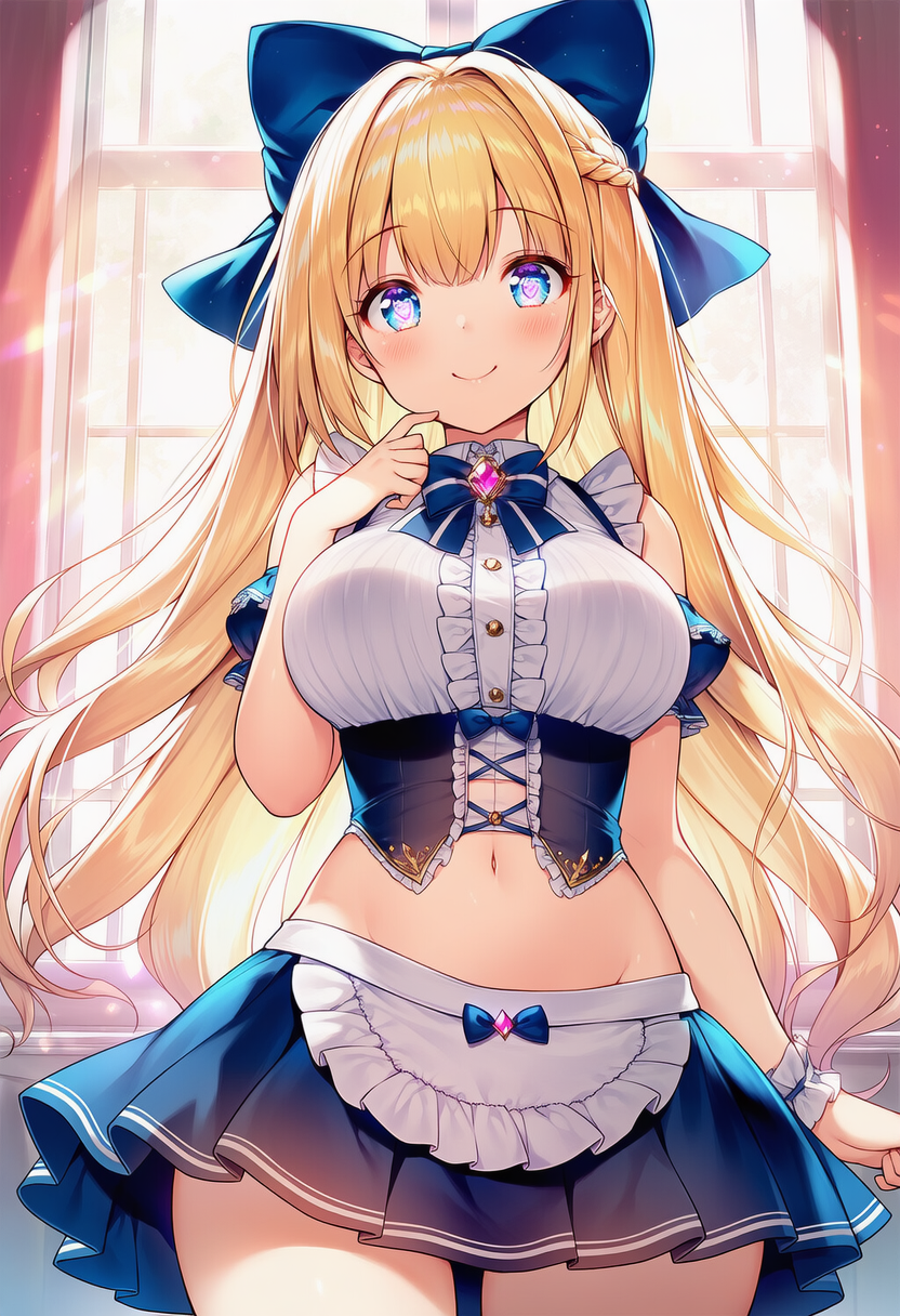 金髪の女の子