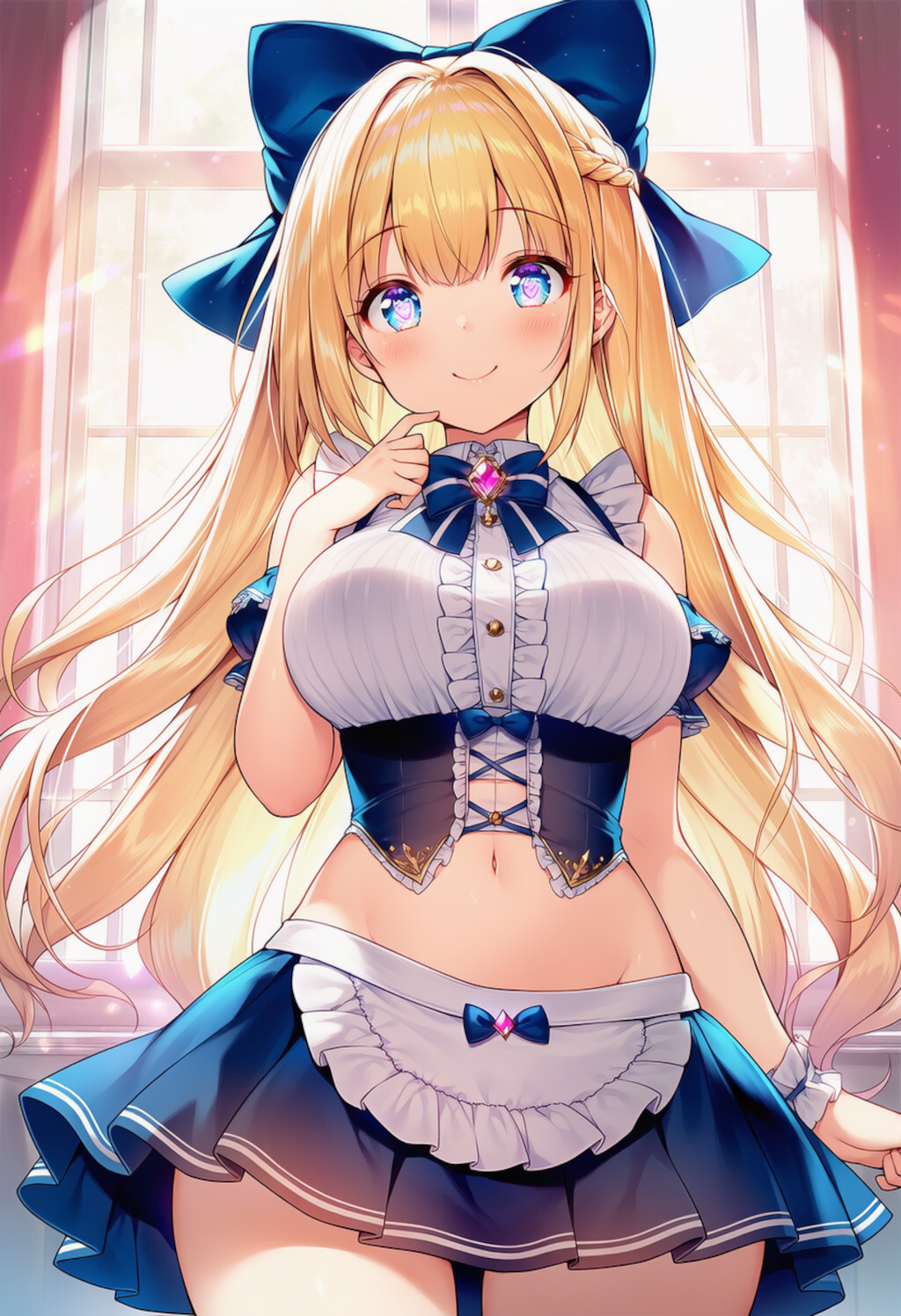 金髪の女の子