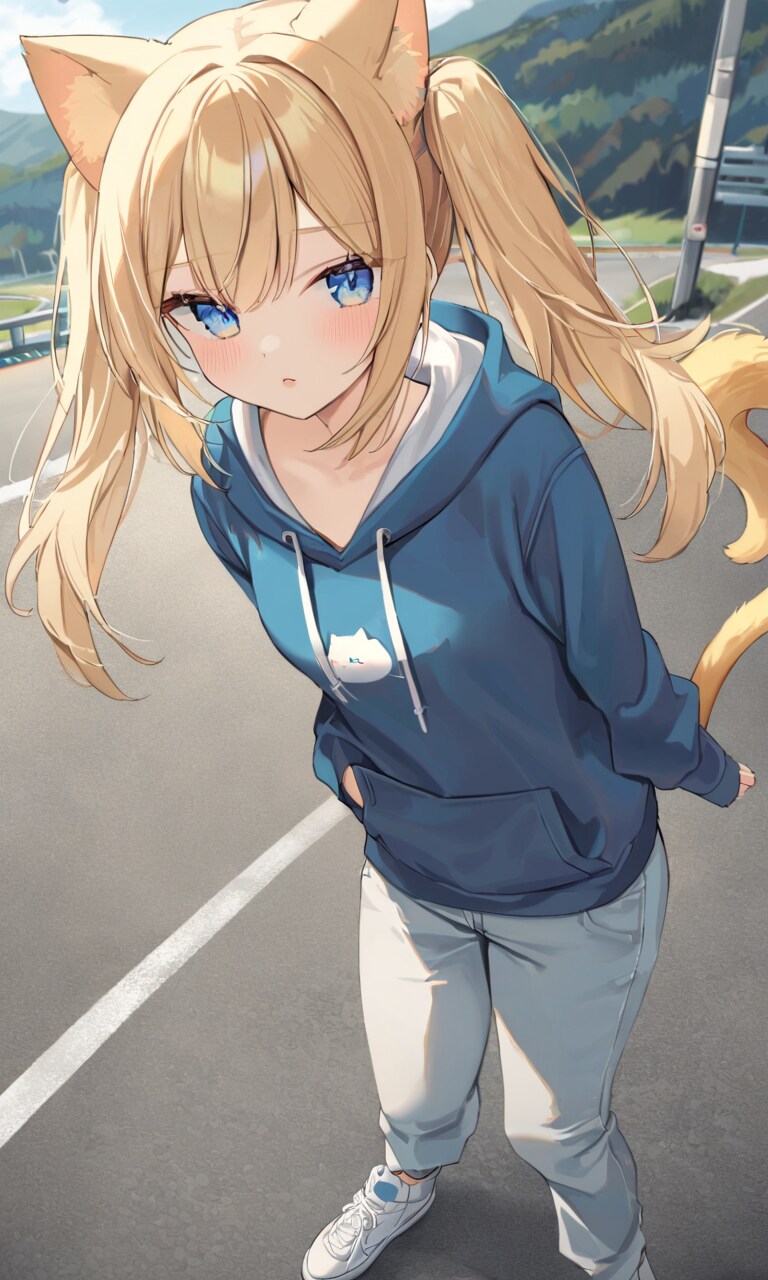 こるり「いなかーコンビニ微妙」まや「変なこと言うな」 | の人気AIイラスト・グラビア