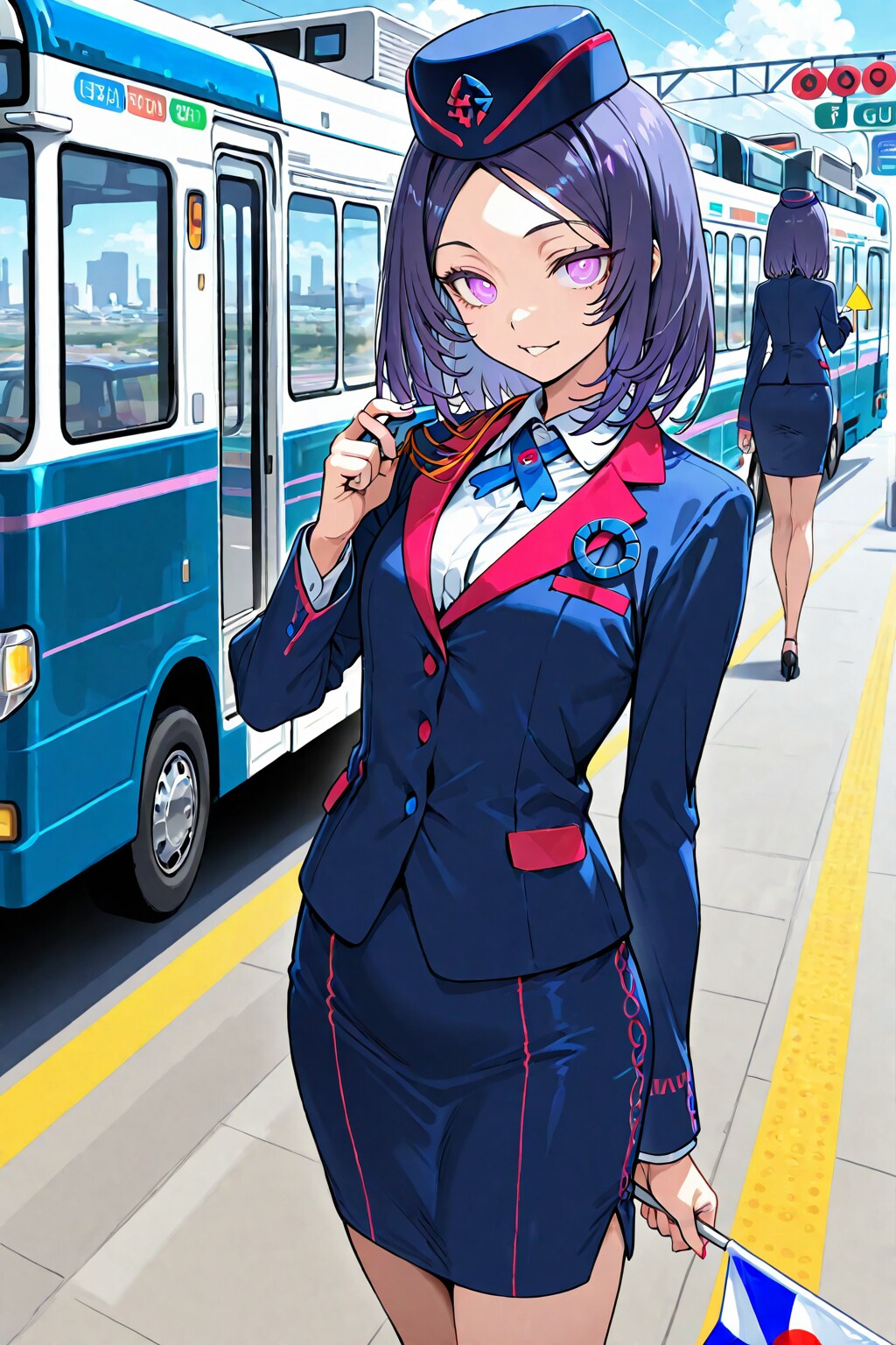 バスツアー | の人気AIイラスト・グラビア