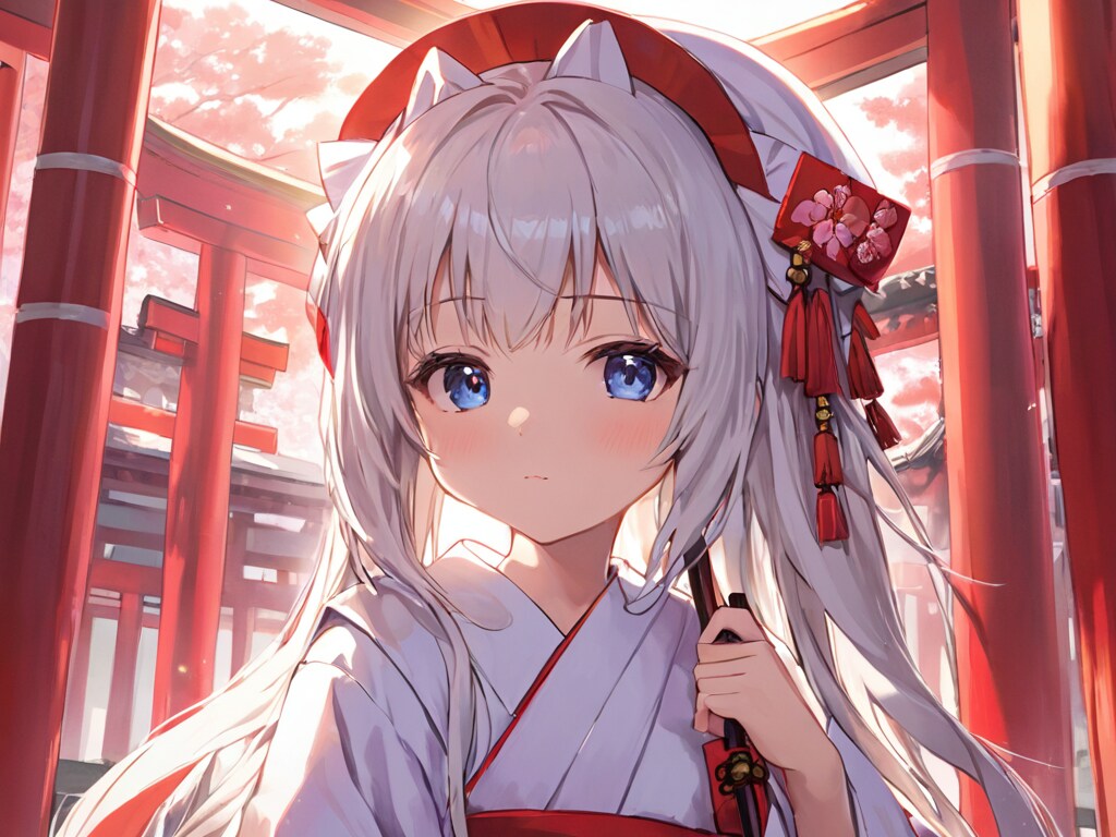 巫女、見習い中