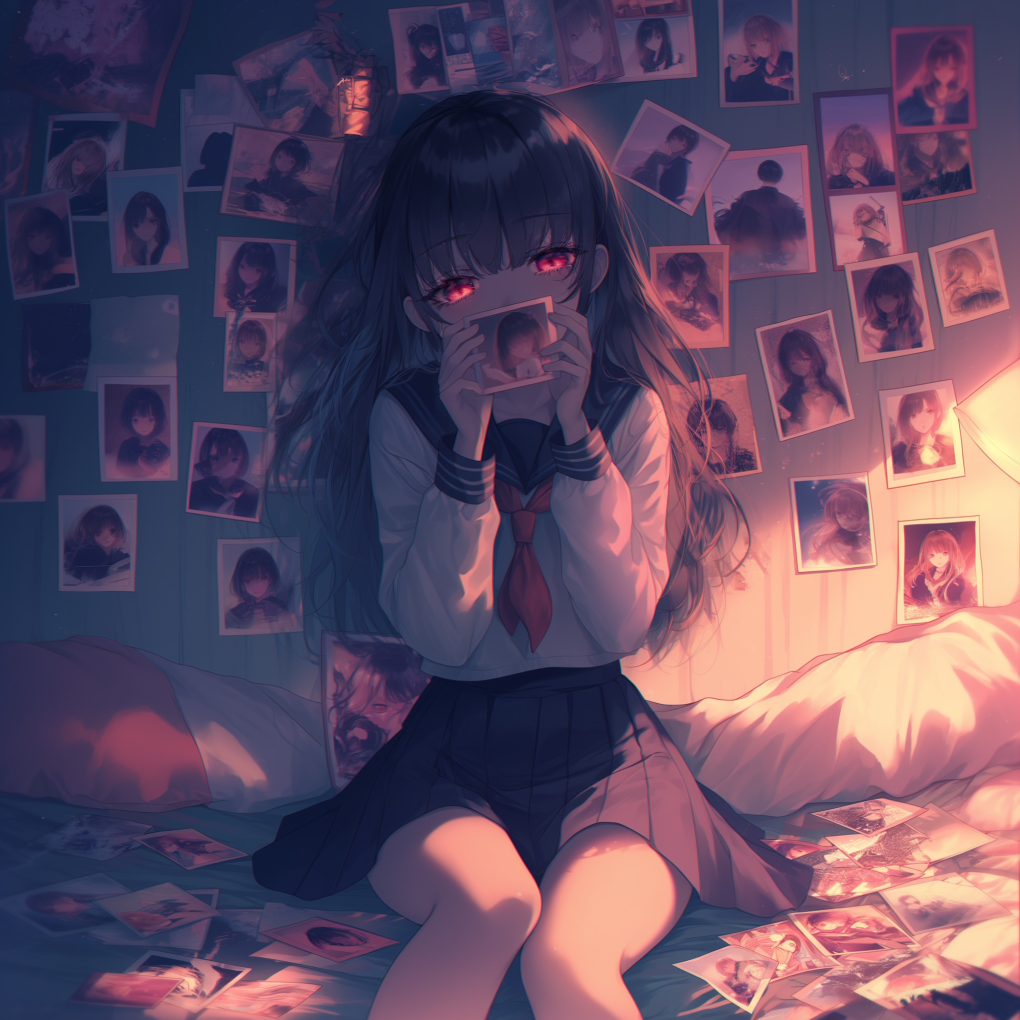 うふふ、あなたで部屋がいっぱい♡ | の人気AIイラスト・グラビア