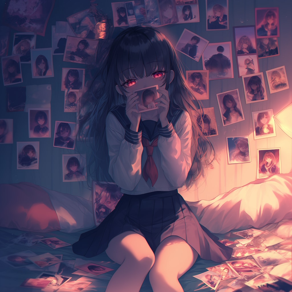 うふふ、あなたで部屋がいっぱい♡