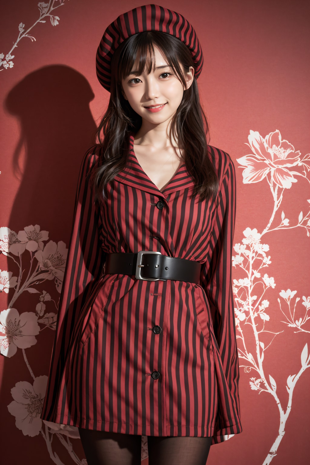 赤い服の芸術家