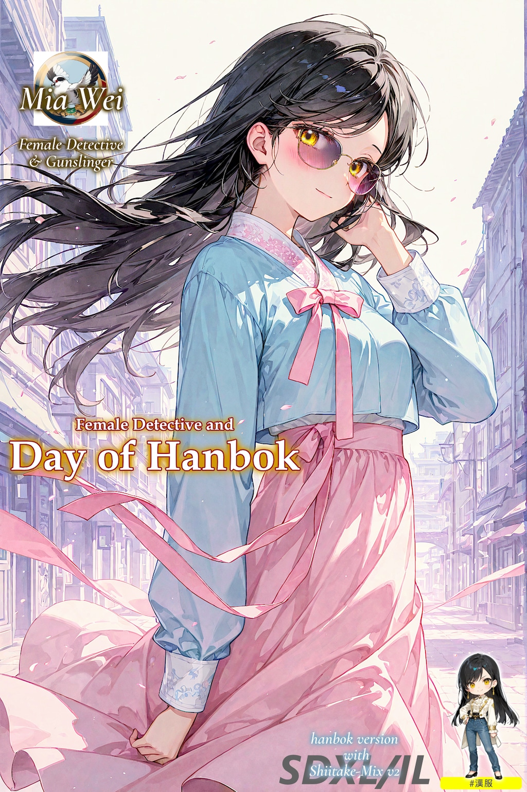 女探偵と韓服の日 | 1000投稿記念