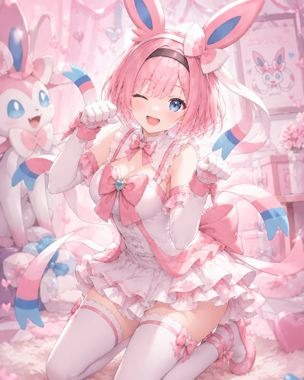 ニンフィアになっちゃった！